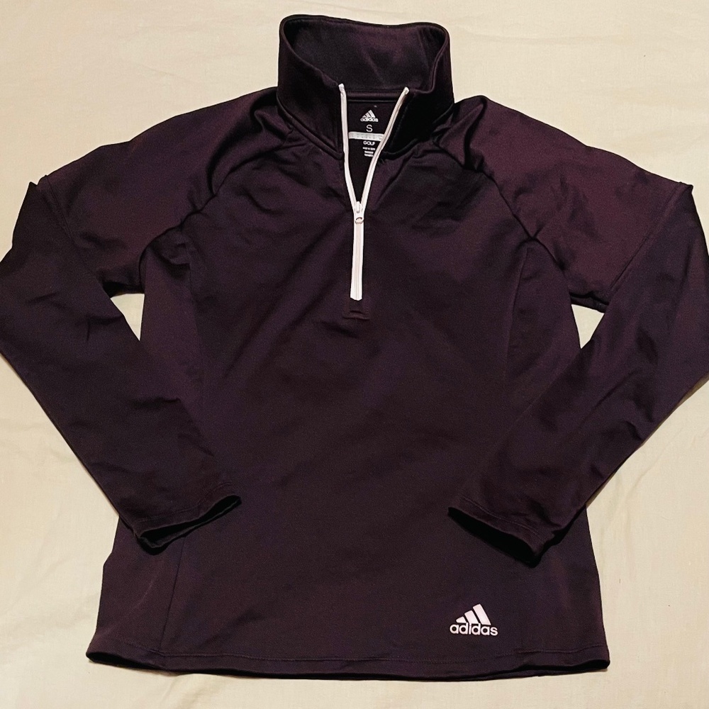 Adidas Women's Golf Long Sleeve Quarter Zip